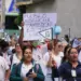 Protestan trabajadores del IMSS en CDMX y varios estados: esto exigen