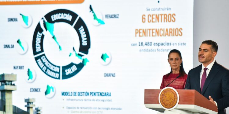 Habrá seis nuevos penales federales y se ubicarán en estos estados